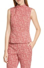 BOSS Ikasta Sleeveless Tweed Top   Nordstrom at Nordstrom